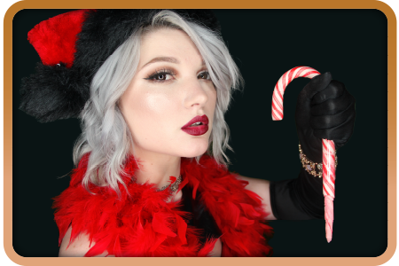 A vengeful elf at Christmas murder mystery parties